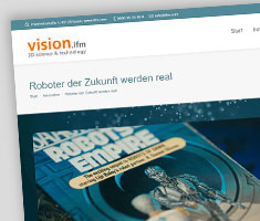 Content Portal vision by ifm für die ifm electronic gmbh