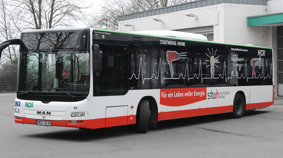 Transport Media für Stadtwerke Herne